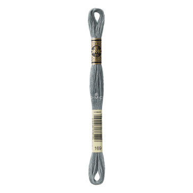Mouliné spécial DMC 117MC - Nuances orange / marron / blanc / noir