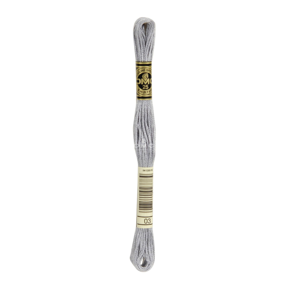 Mouliné spécial DMC 117MC - Nuances orange / marron / blanc / noir