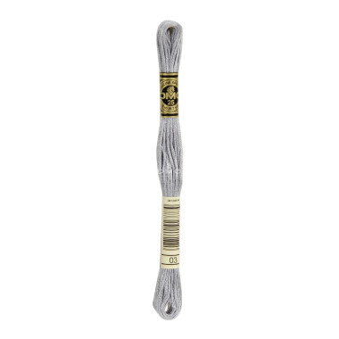 Mouliné spécial DMC 117MC - Nuances orange / marron / blanc / noir