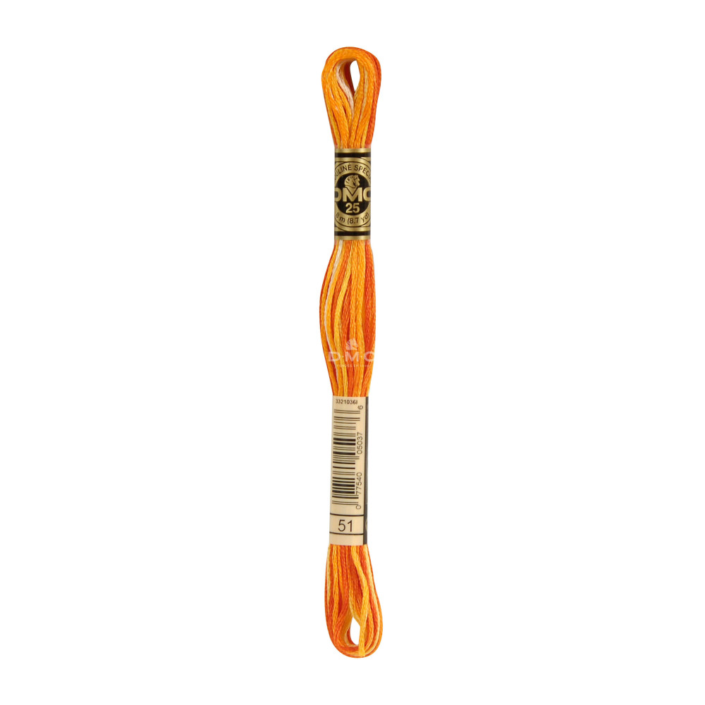 Mouliné spécial DMC 117MC - Coloris nuancés