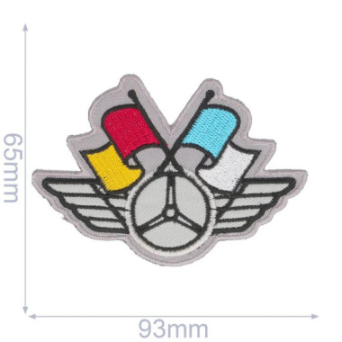 Thermocollant HKM 2 drapeaux