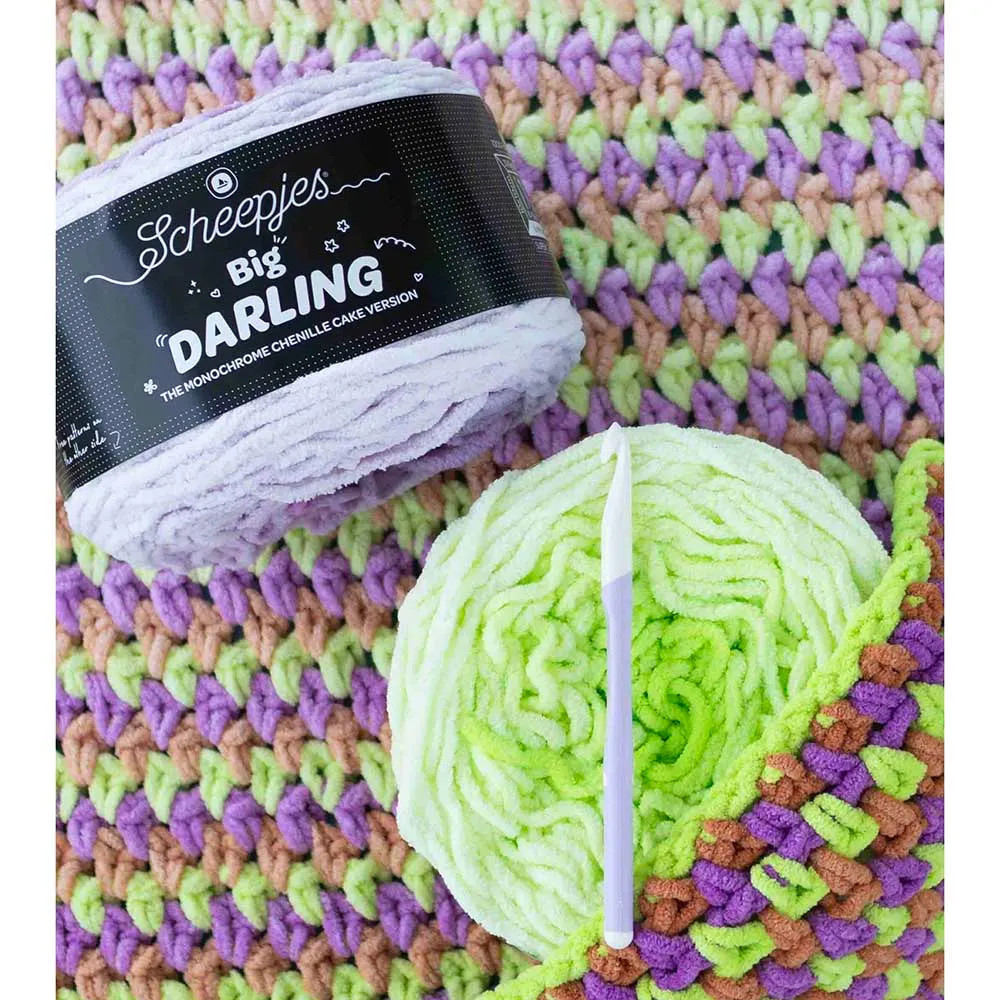 Fil chenille épais Scheepjes Big Darling
