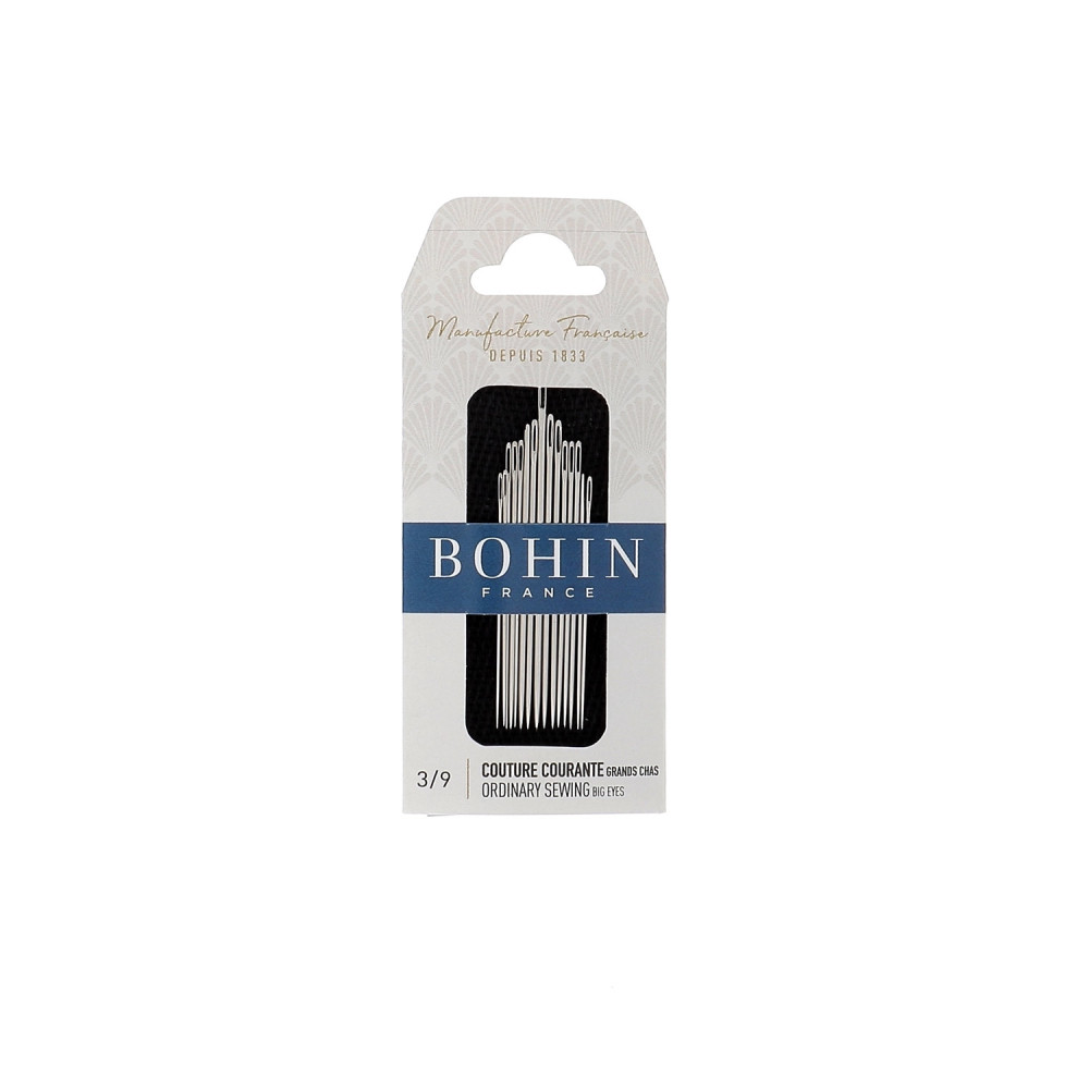 Assortiment d'aiguilles grand chas 3/9 Bohin
