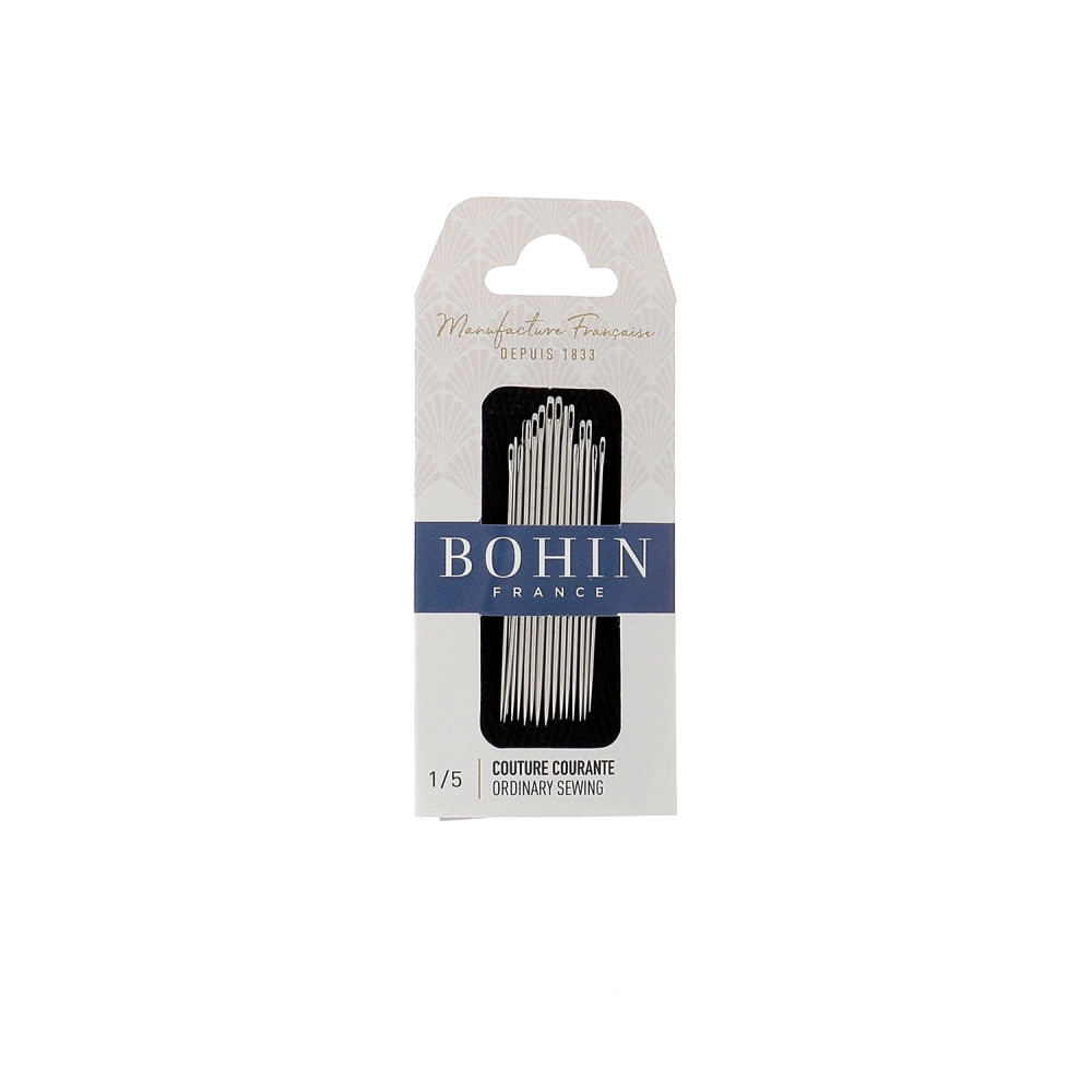 Assortiment d'aiguilles pour la couture courante 1/5 Bohin