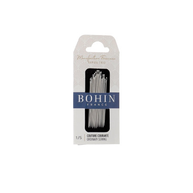 Assortiment d'aiguilles pour la couture courante 1/5 Bohin