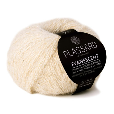Plassard Evanescent : le fil lace léger, brillant et raffiné pour des tricots pleins de douceur