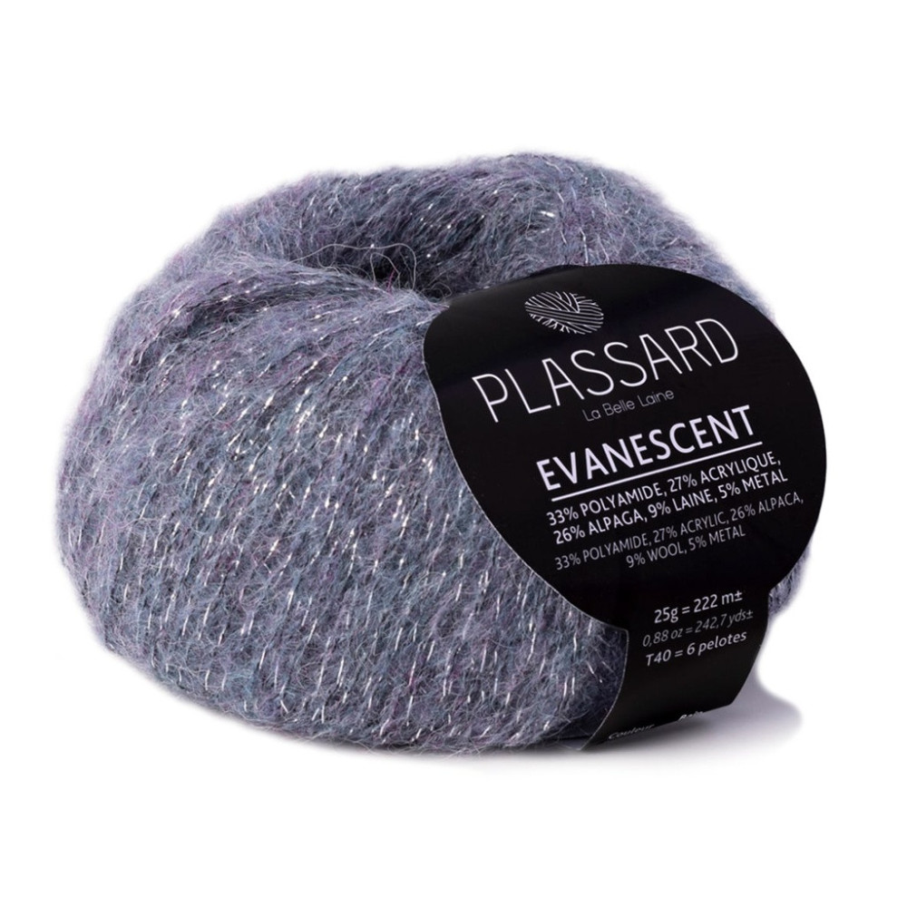 Plassard Evanescent : le fil lace léger, brillant et raffiné pour des tricots pleins de douceur