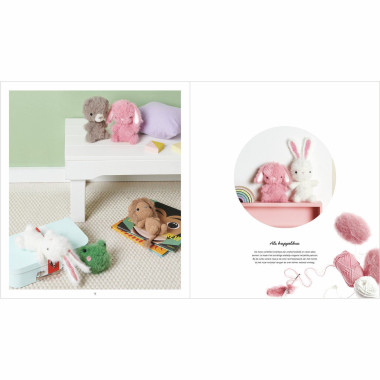 Ricorumi Furry Animals – Le livret d’amigurumis à effet fourrure par Rico Design