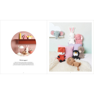 Ricorumi Furry Animals – Le livret d’amigurumis à effet fourrure par Rico Design