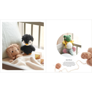 Ricorumi Furry Animals – Le livret d’amigurumis à effet fourrure par Rico Design