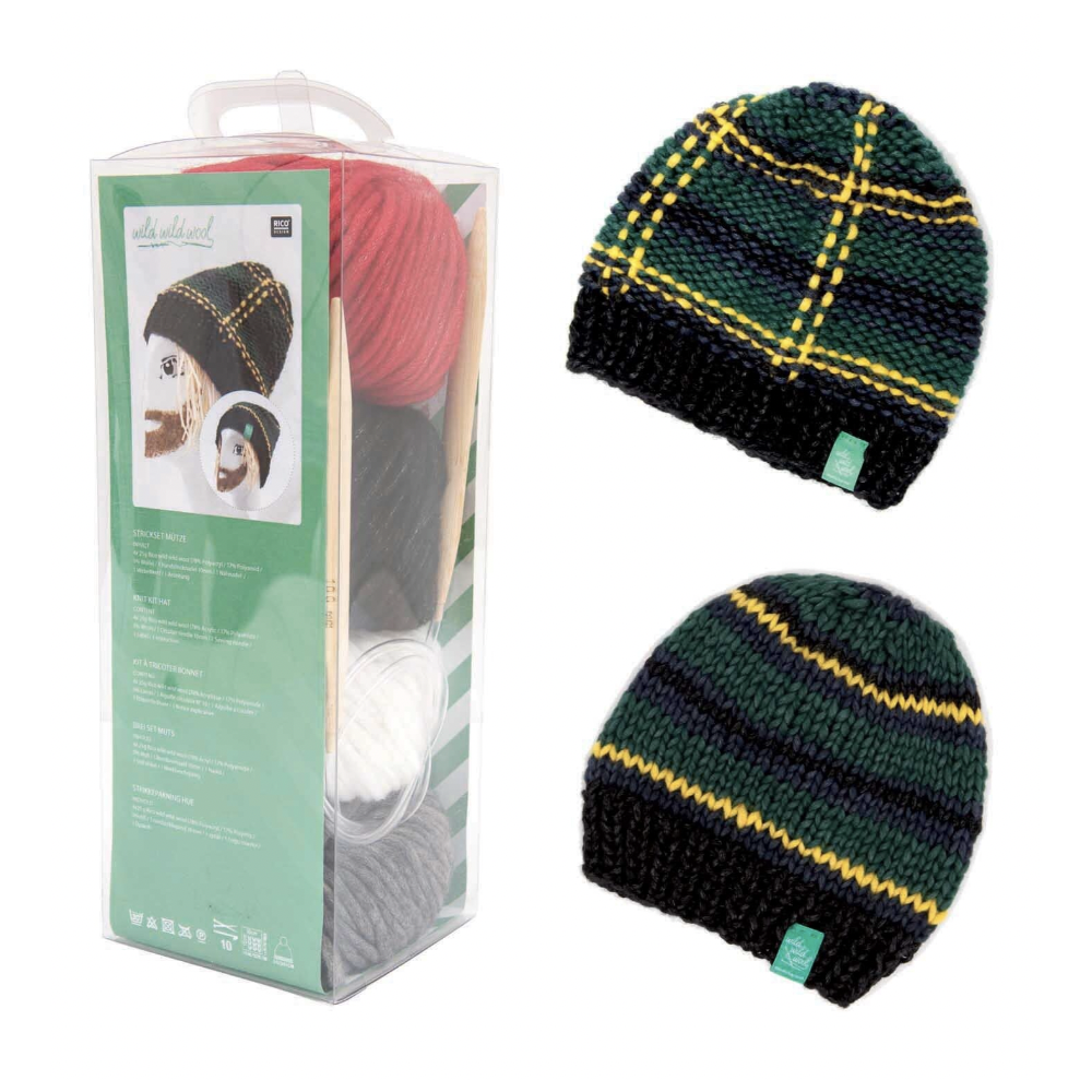 Kit crochet bonnet Wild Wild Wool – Créez facilement votre bonnet fait main