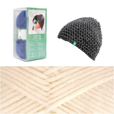 Kit crochet bonnet Wild Wild Wool – Créez votre bonnet fait main facilement