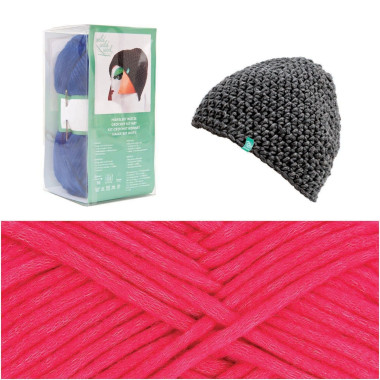 Kit crochet bonnet Wild Wild Wool – Créez votre bonnet fait main facilement