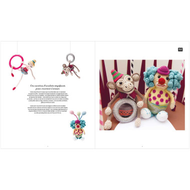 Ricorumi Circus Circus – Le livret crochet festif par Rico Design