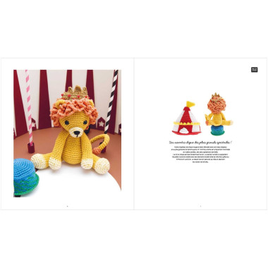 Ricorumi Circus Circus – Le livret crochet festif par Rico Design
