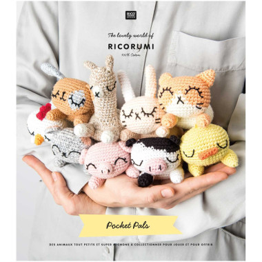 Ricorumi Pocket Pals – Le livret crochet des mini-animaux adorables de Rico Design
