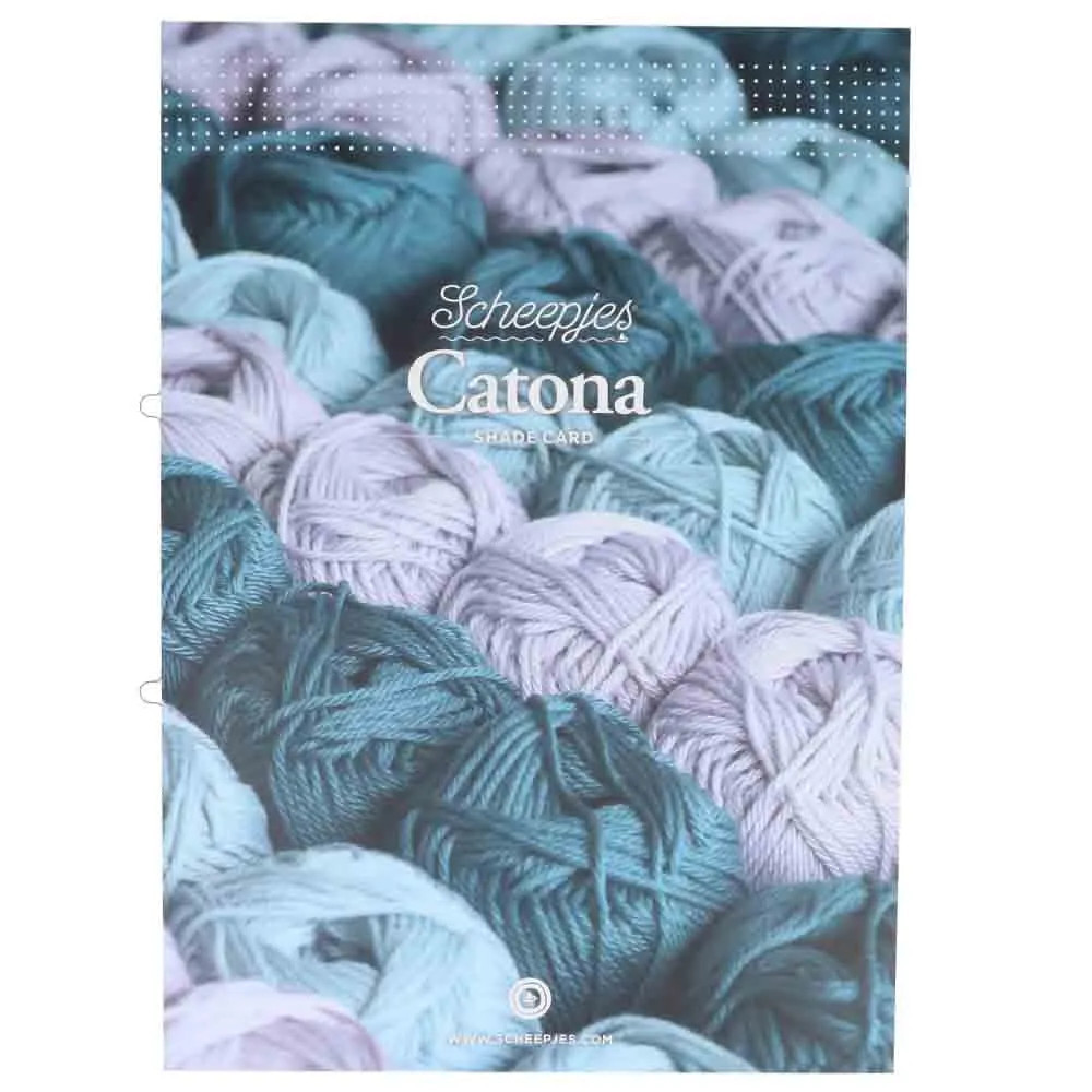 Nuancier Catona – Toutes les couleurs des fils Scheepjes Catona
