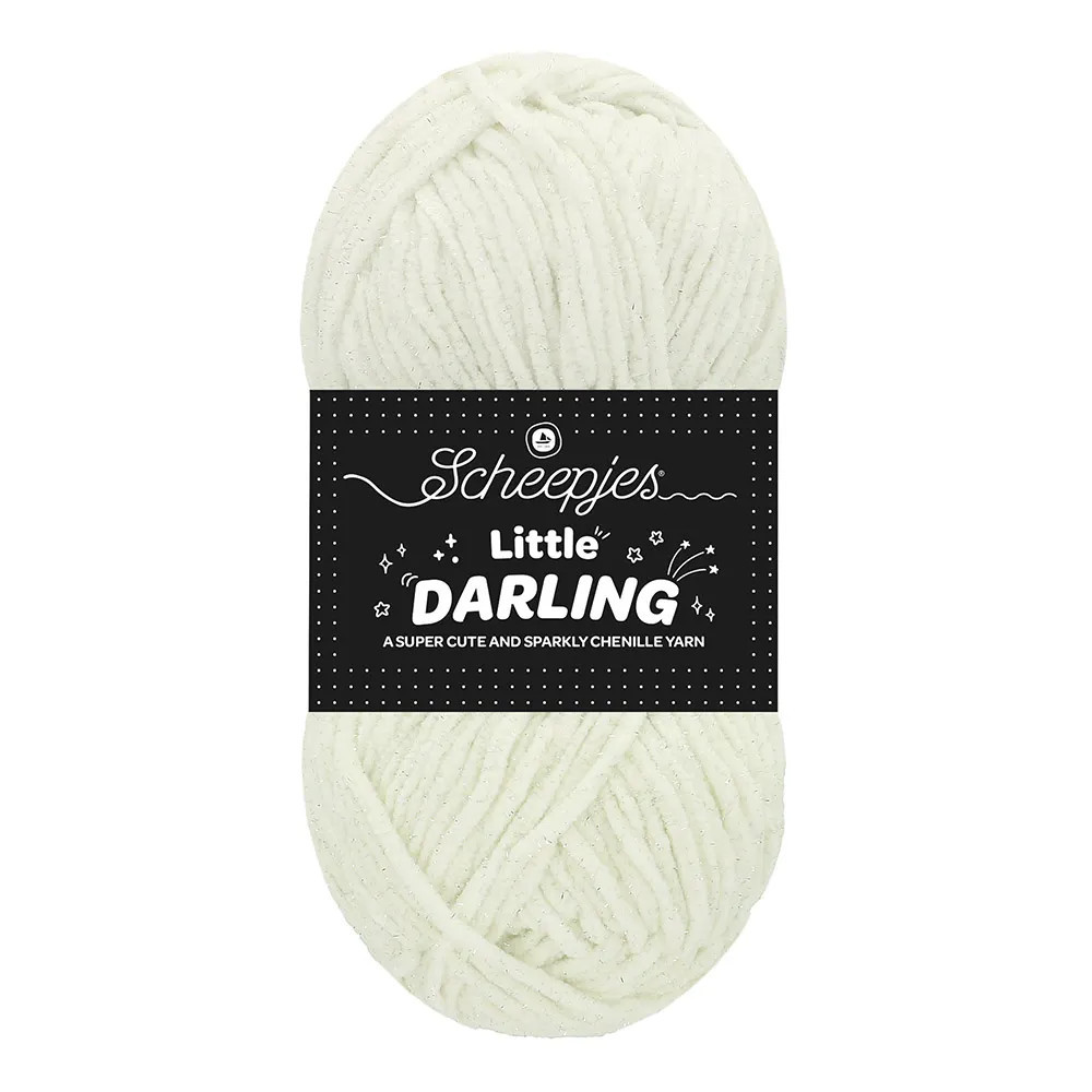 Fil chenille brillant Scheepjes Little Darling Sparkle