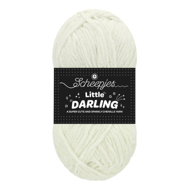 Fil chenille brillant Scheepjes Little Darling Sparkle