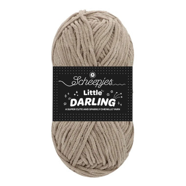 Fil chenille brillant Scheepjes Little Darling Sparkle