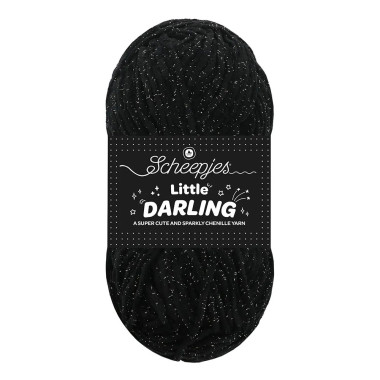 Fil chenille brillant Scheepjes Little Darling Sparkle