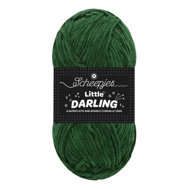Fil chenille brillant Scheepjes Little Darling Sparkle