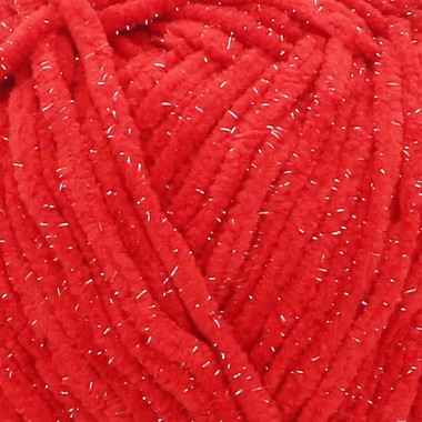 Fil chenille brillant Scheepjes Little Darling Sparkle