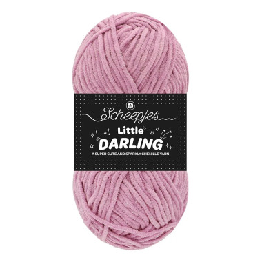 Fil chenille brillant Scheepjes Little Darling Sparkle