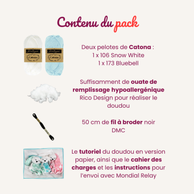 Action Doudou par l'association AVI - Pack Catona