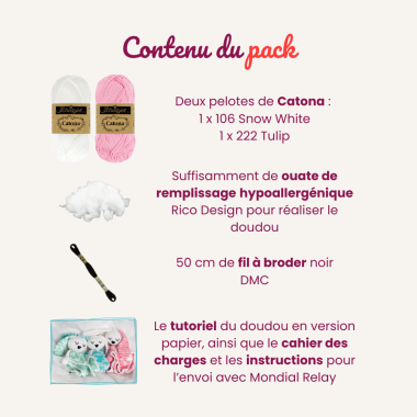 Action Doudou par l'association AVI - Pack Catona