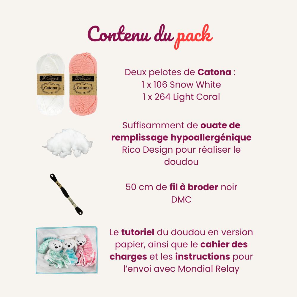 Action Doudou par l'association AVI - Pack Catona