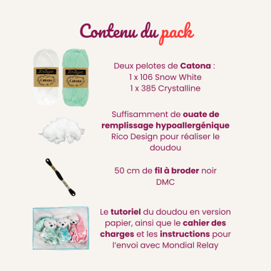 Action Doudou par l'association AVI - Pack Catona