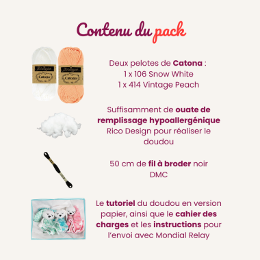 Action Doudou par l'association AVI - Pack Catona