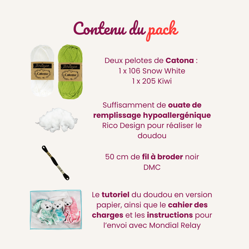 Action Doudou par l'association AVI - Pack Catona