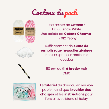 Action Doudou par l'association AVI - Pack Catona + Catona Chroma
