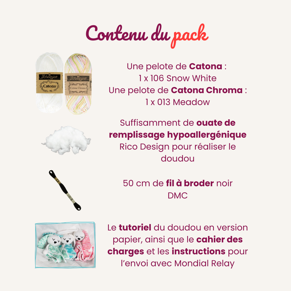 Action Doudou par l'association AVI - Pack Catona + Catona Chroma