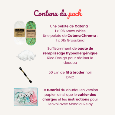 Action Doudou par l'association AVI - Pack Catona + Catona Chroma