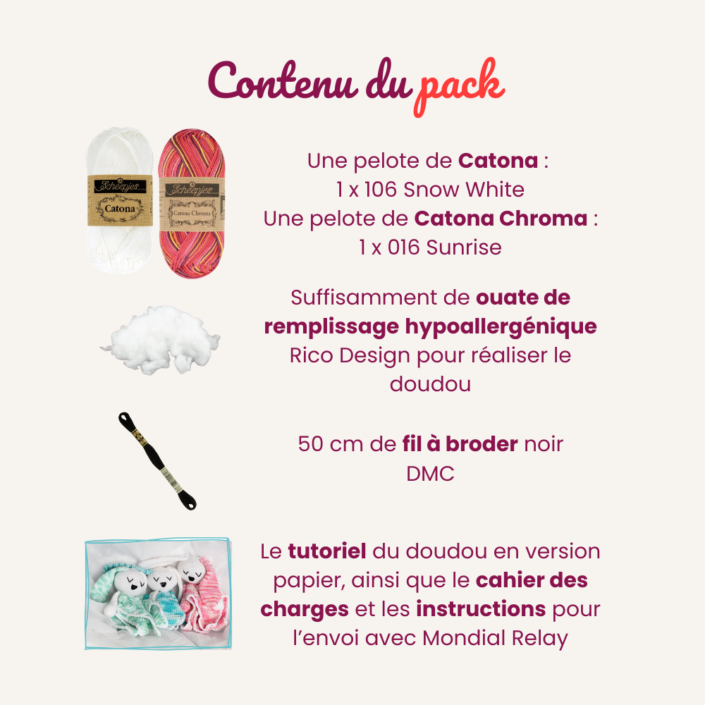 Action Doudou par l'association AVI - Pack Catona + Catona Chroma