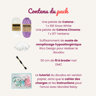 Action Doudou par l'association AVI - Pack Catona + Catona Chroma