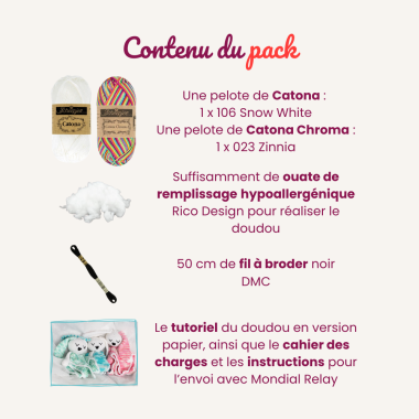 Action Doudou par l'association AVI - Pack Catona + Catona Chroma