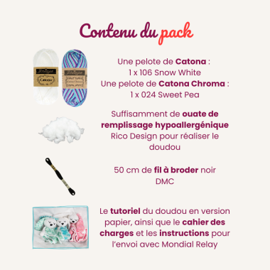 Action Doudou par l'association AVI - Pack Catona + Catona Chroma