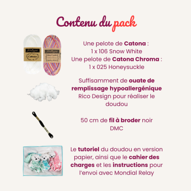 Action Doudou par l'association AVI - Pack Catona + Catona Chroma