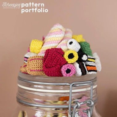 Scheepjes Pattern Portfolio Maxi – Modèles crochet avec Maxi Sweet Treat et Sugar Rush