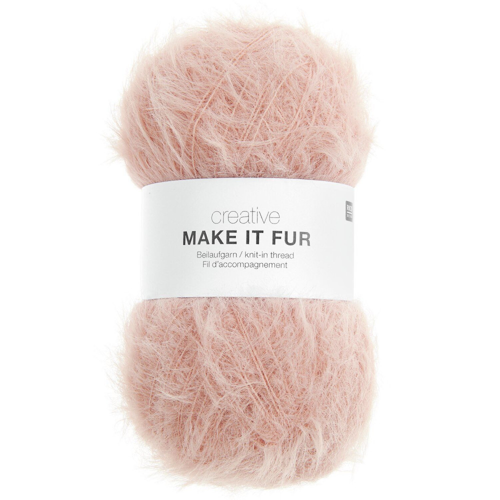 Creative Make It Fur – Fil d’accompagnement effet fourrure pour tricot et crochet