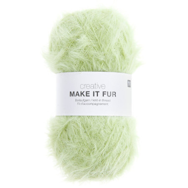 Creative Make It Fur – Fil d’accompagnement effet fourrure pour tricot et crochet