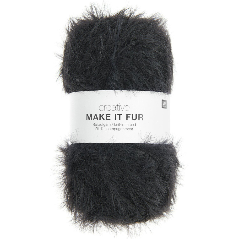 Creative Make It Fur – Fil d’accompagnement effet fourrure pour tricot et crochet