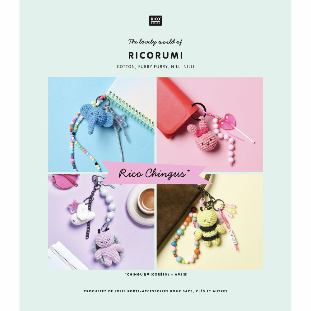 Ricorumi Rico Chingus – Collection crochet d’animaux et modèles créatifs