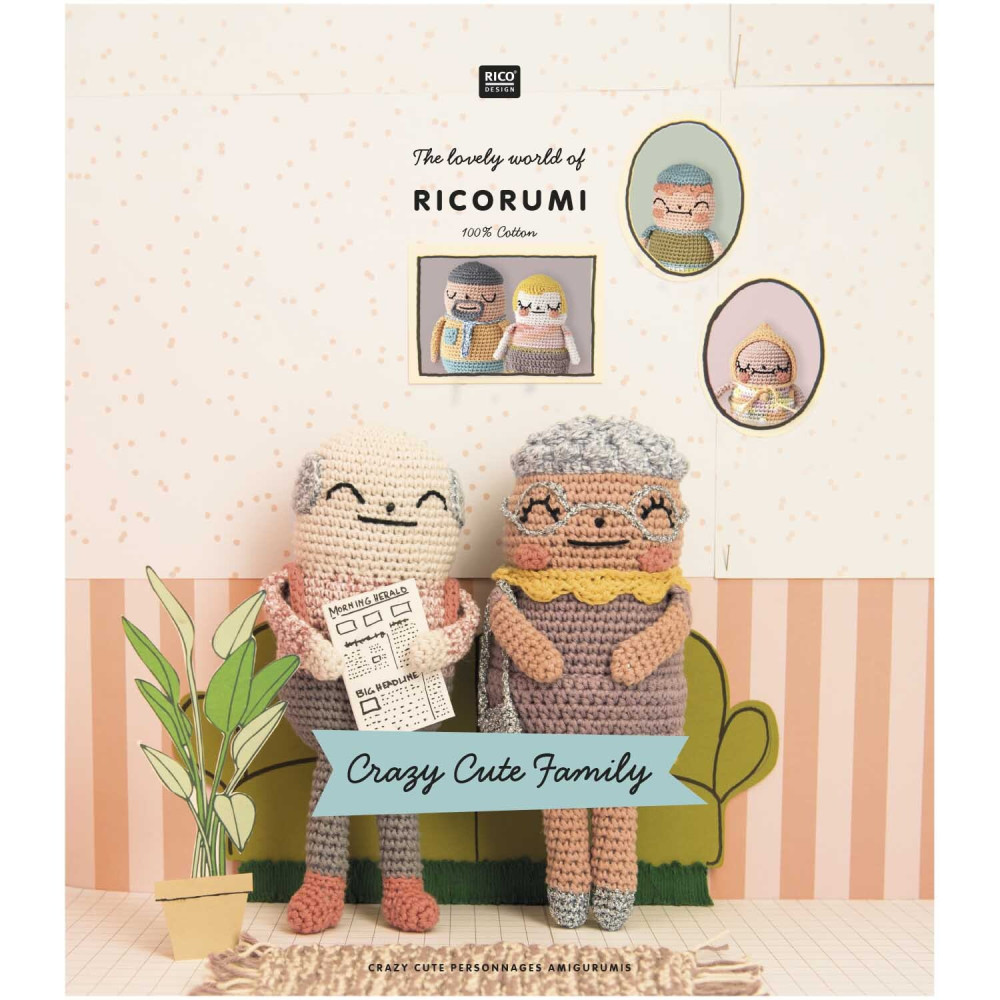 Ricorumi Crazy Cute Family – Crochetez une adorable famille