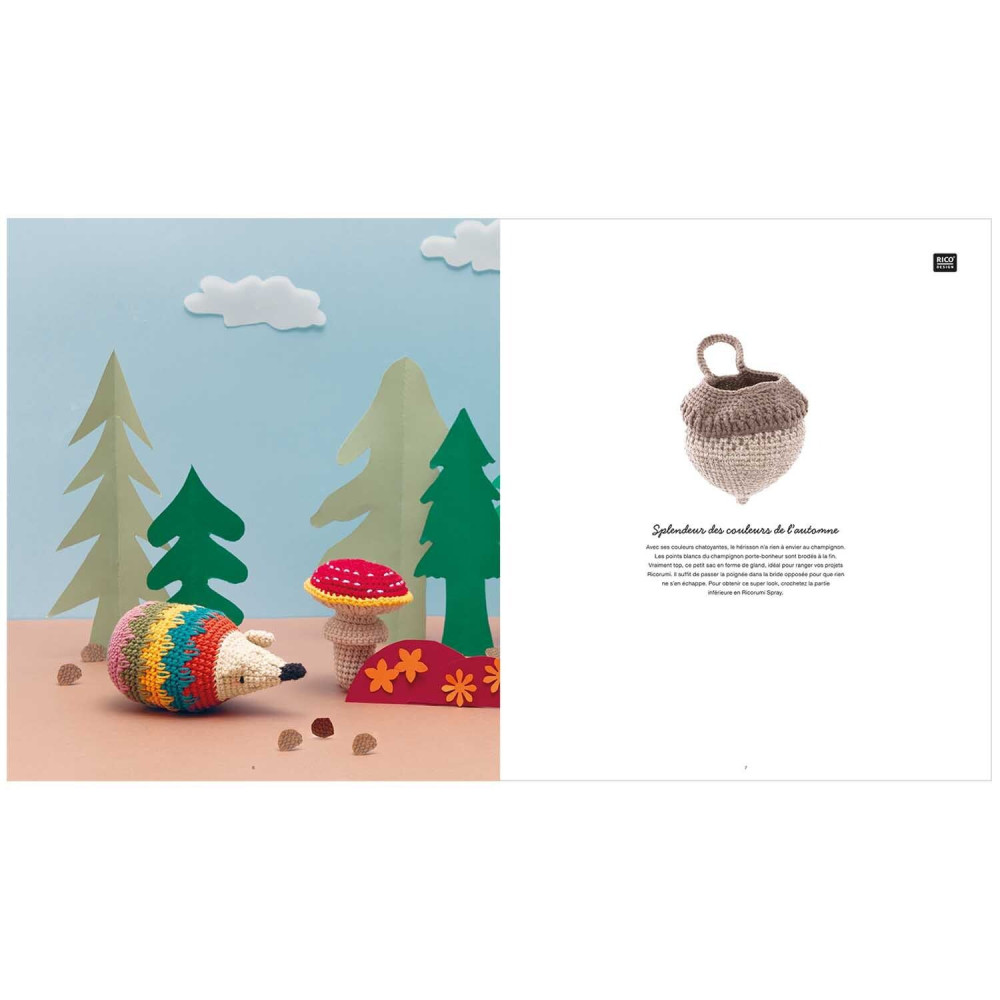 Ricorumi Funny Fall – Crochetez d'adorables animaux de la forêt