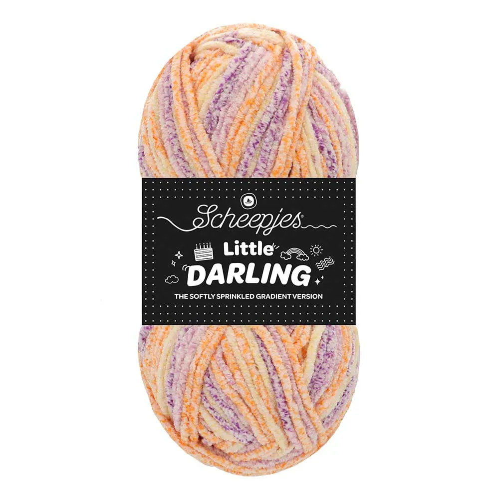 Scheepjes Little Darling Sprinkled Gradient – Fil dégradé doux pour amigurumi et crochet